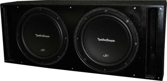 Автомобильный сабвуфер Rockford Fosgate P1S412x2 vented box Автомобильный сабвуфер Rockford Fosgate P1S412x2 vented box